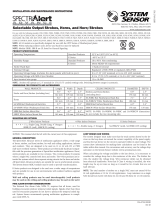 System Sensor MGS-400 User manual