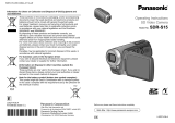 Panasonic sdr s15 sd camcorder black User manual