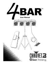 CHAUVET DJ 4Bar User manual