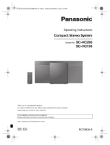 Panasonic SCHC195EB Owner's manual