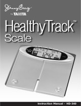 Tanita Scale HD-340 User manual