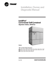 Trane IntelliPak Signature SCRF-029 Installation, Owner, And Diagnostic Manual
