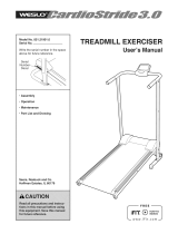 Weslo CardioStride 3.0 User manual