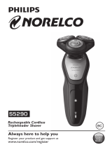 Philips S5290 Norelco Owner's manual