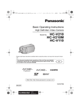 Panasonic HCV110EB Owner's manual
