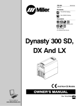 Miller DYNASTY 300 LX Owner's manual