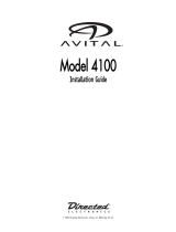 Avital 4100 Installation guide