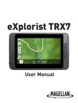 Magellan eXplorist TRX7 User manual