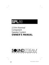Soundstream SPL40 User manual