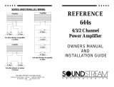 Soundstream Reference 644s Installation guide