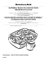 KitchenAid Microwave Oven KBHS109 User manual
