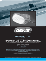 Genie PowerMax 1200 Operation and Maintenance Manual