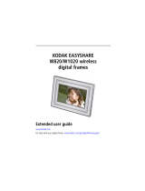 Kodak W1020 - EASYSHARE Digital Frame Extended User Manual