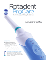 Rotadent ProCare Instructions For Use Manual