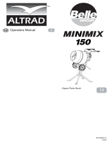 Belle Minimix 150 User manual