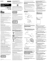 Sony VGP-BMS77 User manual