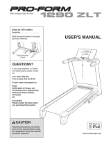 NordicTrack 1290 ZLT User manual