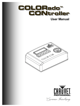 Chauvet Professional COLORado Controller User manual