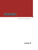 Wolf DF484CG Use & Care Information Manual
