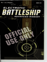 Battleship Battleship Advanced Mission Electronic 2006 Operating instructions