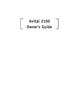 Avital 2100 Owner's manual