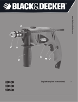 Black & Decker HD400 User manual
