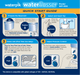 Waterpik Traveler™ Water Flosser Quick start guide