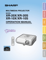 Sharp XR-20S User manual