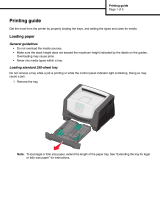 Lexmark E450DN - E 450dn B/W Laser Printer Printing Manual