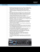Sony CDX-GT640UI User manual