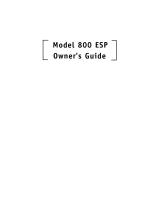Directed Electronics 800ESP Owner's manual
