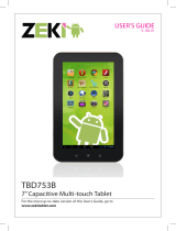 Zeki TBD753B User manual