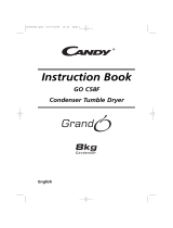Candy GO C58F-80 User manual