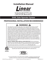 Linear LPA-PRO-SW2000XLS Double Installation Manual