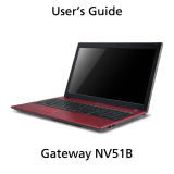 Gateway NV51B User manual