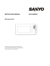 Sanyo EM-S2298V User manual