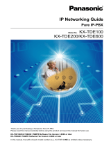 Panasonic KX-TDE200 Network Manual