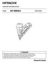 Hitachi NT 65MA3 User manual