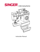 SINGER 5806 User manual