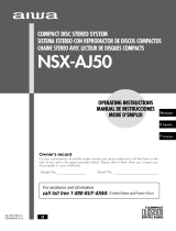 Aiwa NSX-A555 User manual