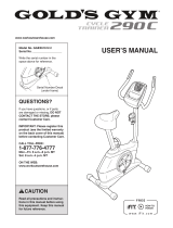 HealthRider H10x Bike User manual