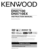 Kenwood DNX-710 User manual