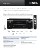 Denon AVR-1910 User manual