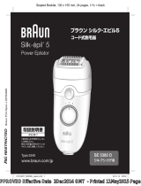 Braun SE 5380 D, Silk-épil 5 User manual