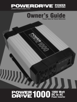 Power Drive 1500 User manual