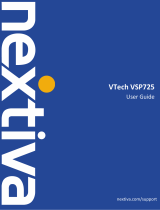 VTech VSP725 User manual