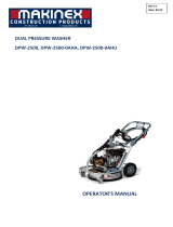 Makinex DPW-2500 User manual