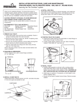 Penguin Toilets 524 Installation guide