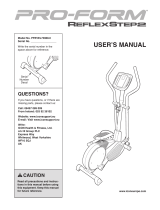 Pro-Form PFEVEL73908.0 User manual