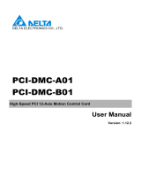Delta Electronics PCI-DMC-A01 Programming User manual